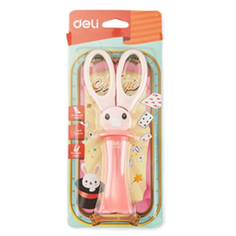 Deli E6065  Scissors 13.7 cmBlue