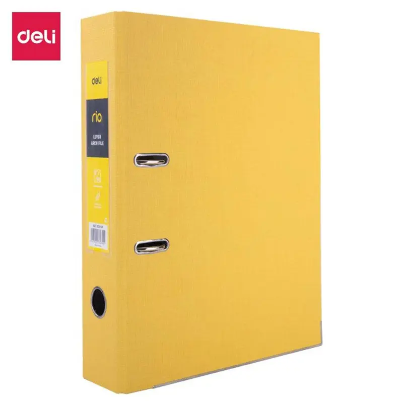 Deli EB20050 Lever Arch File A4 2 inch - Yellow