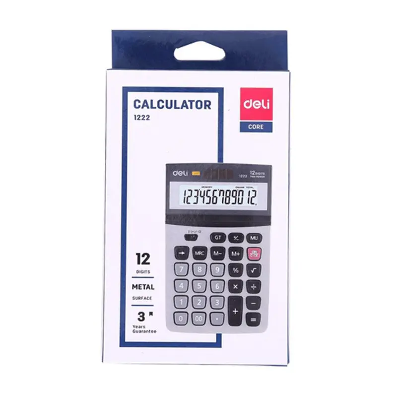 Deli E1222 Calculator 12 Digits