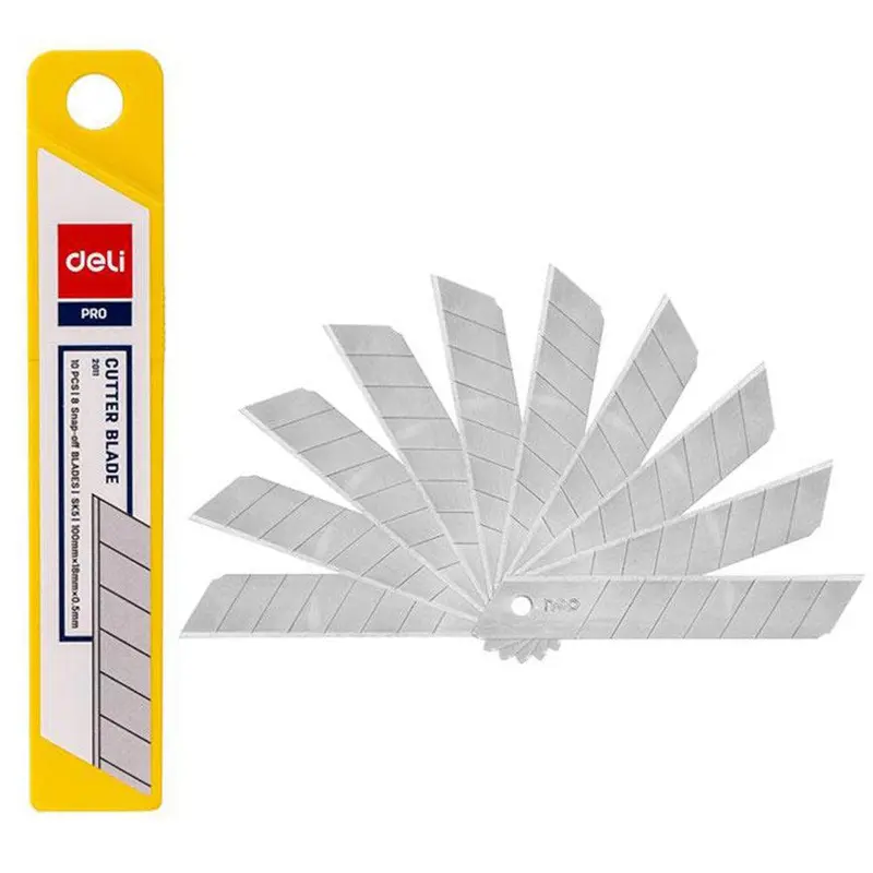Deli E2011  Large Cutter Blade Tube of 10 Pcs