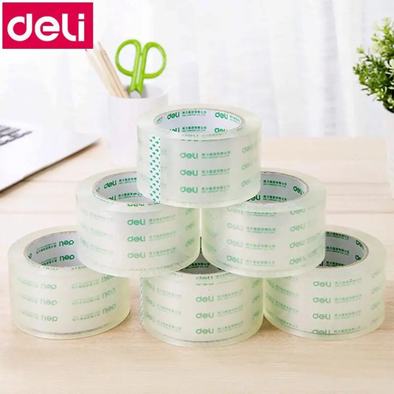 Deli E30182 Packing Tape Set 45mm x 60Y ( 6 pcs) / 326386