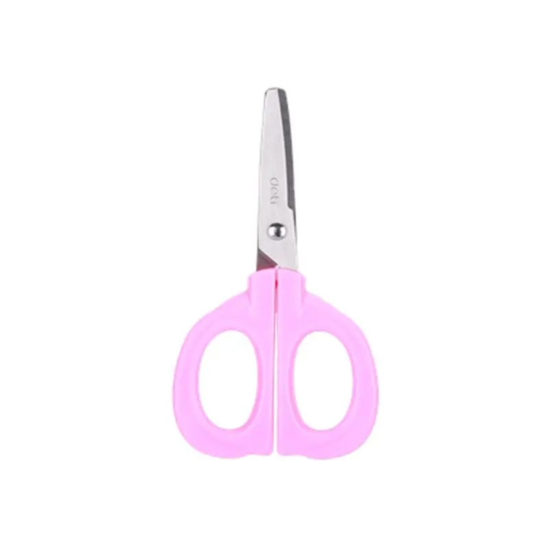 Deli ED60501 Scissors Stainless steel blade 12.5 cmPink