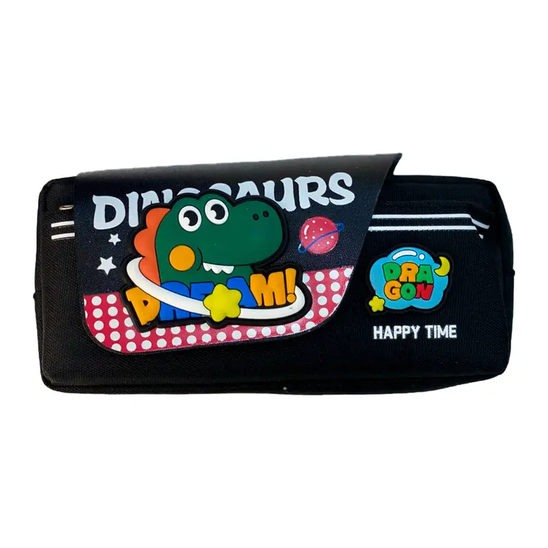 Dinosaur Pencil BagNavy