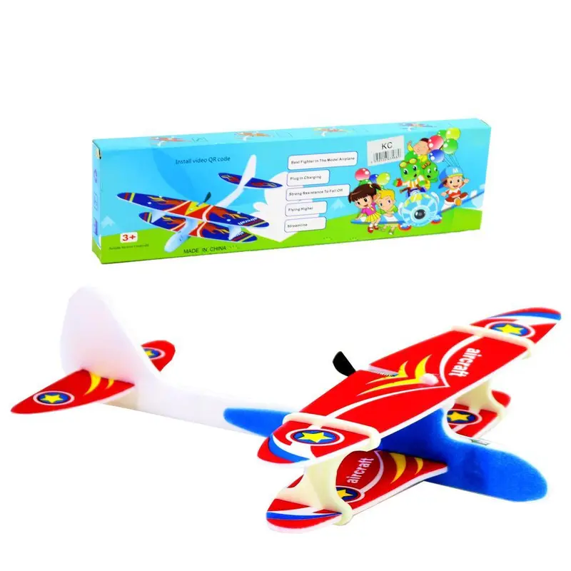 Electric Hand Throw Foam Aircraft / Q-549Yellow