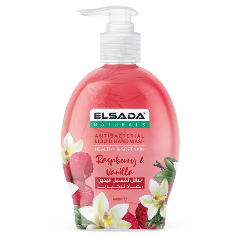 Elsada Liquid Hand Wash - Raspberry & Vanilla 440ml / 5287000234719