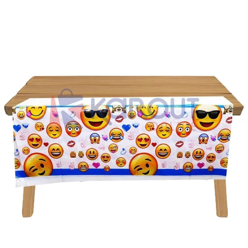 Emoji Party- Table Cover (108*180 cm )/ E-95 / H-160/751607