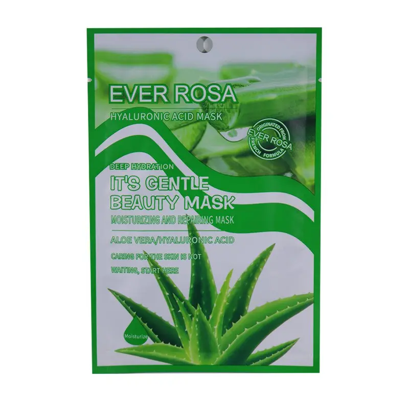 Ever Rosa Aloe Hyaluronic Acid Moisturizing And Repairing Facial Mask