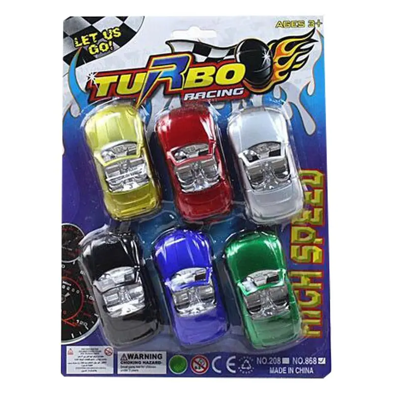 F/W Car 6 PCS Blister Card