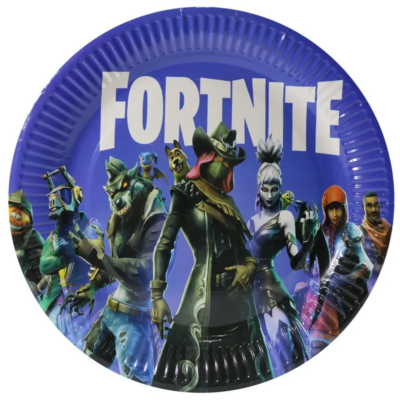 Fortnite Paper Plate 23 cm (10PCS) J-503