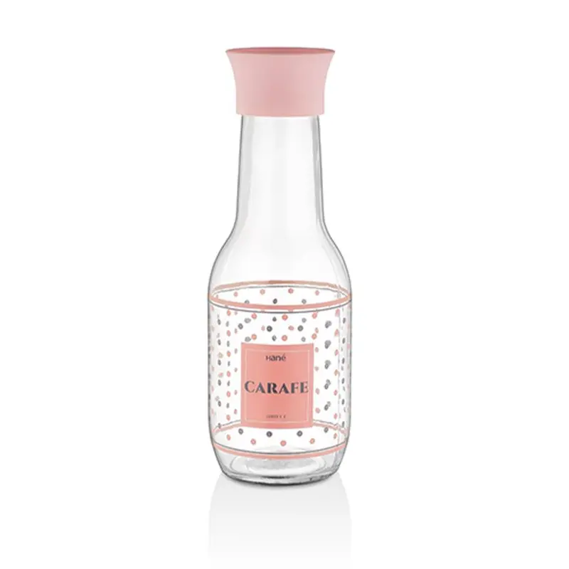 Hane Punto Decorated Carafe 1000ccPink
