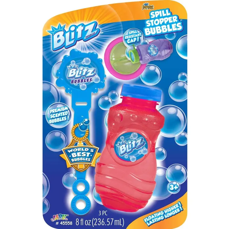 JaRu Blitz Bubbles Spill Stopper Bubbles