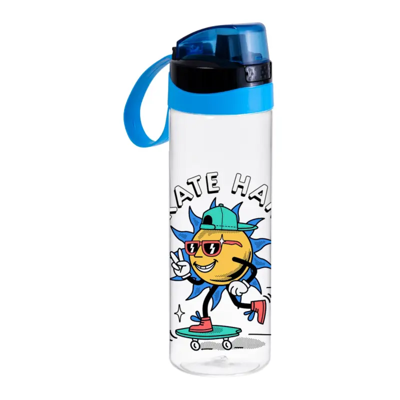 Herevin Sports Patterned Flask - Skate Hard / 750ml (Net)