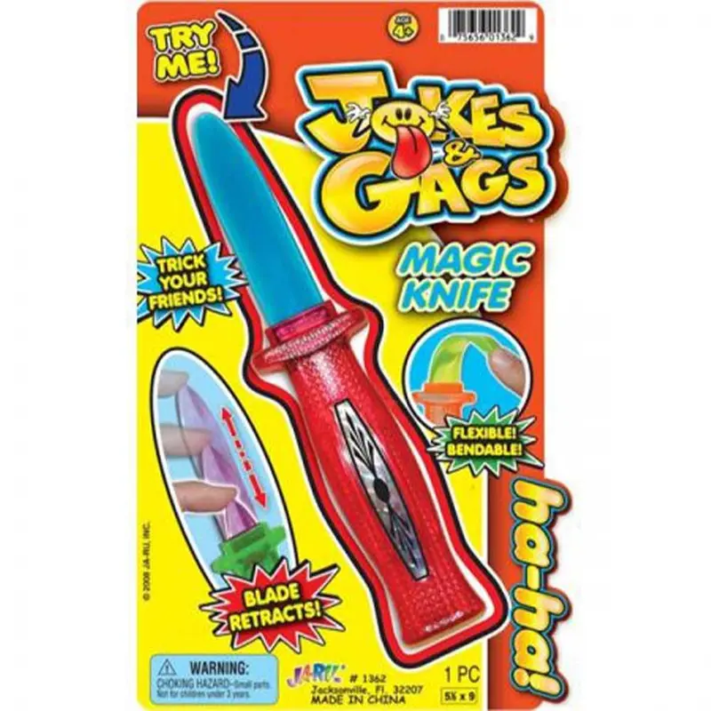 Jaru Jokes & Gags Magic Knife