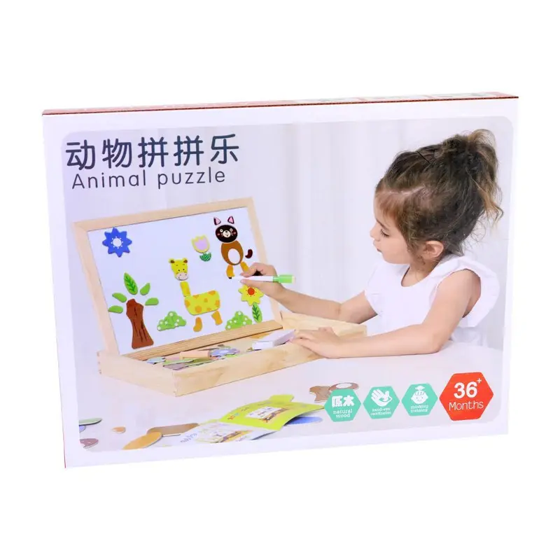 Kids White Board Animal Puzzle