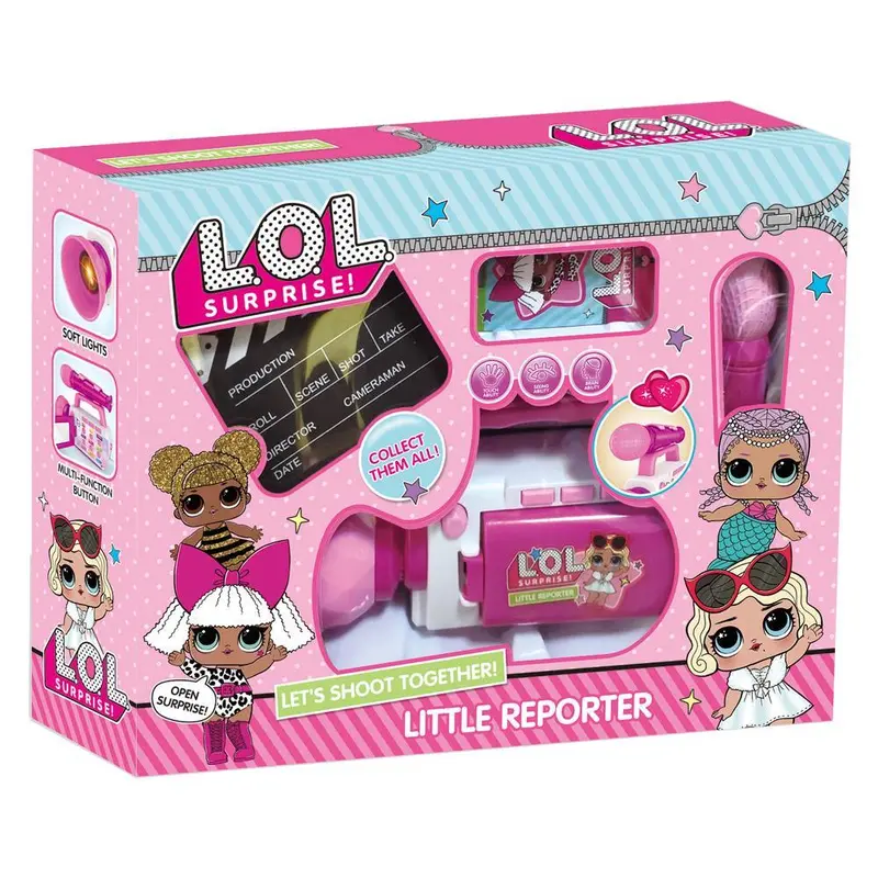 LOL Surprise Little Reporter with light sound musical
