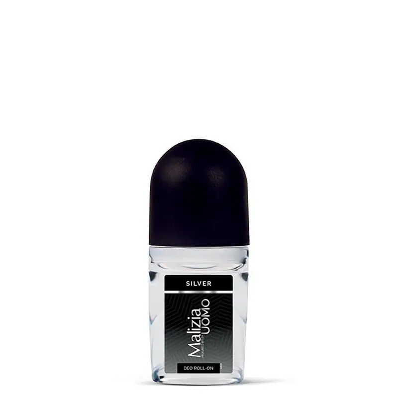 Malizia Uomo Silver Roll-On Glass 50ml