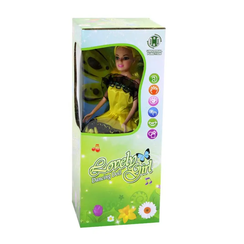 Lovely Girl Dancing Doll (Yellow)