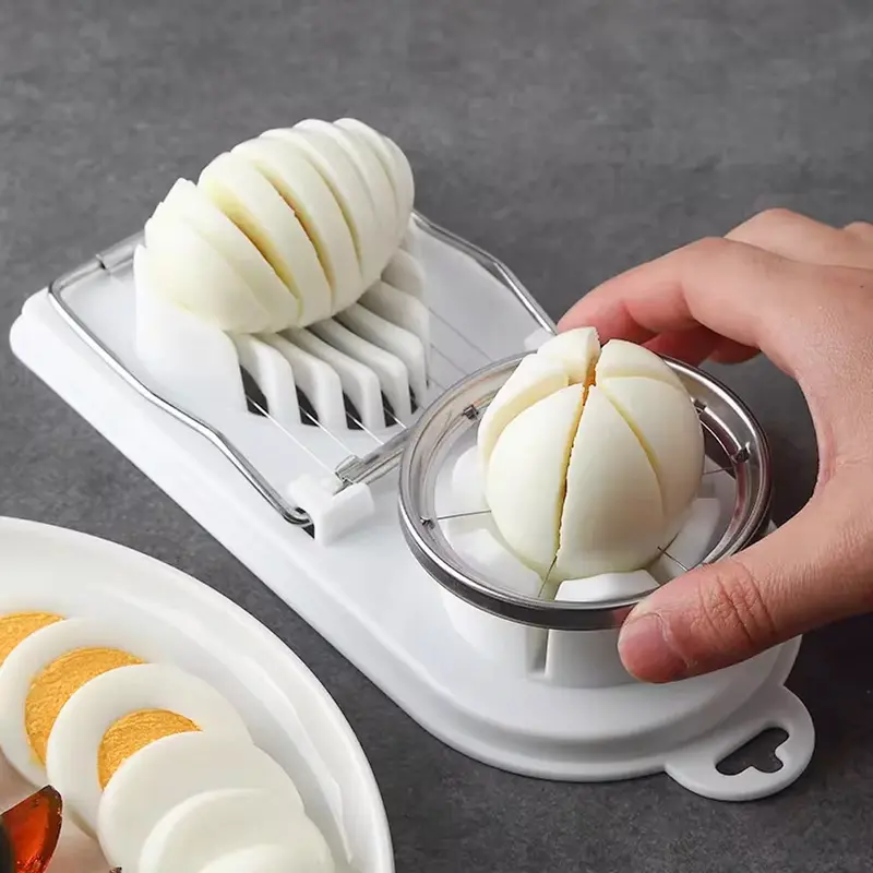 Manual Salad Cutter Boiled Egg SlicersGreen