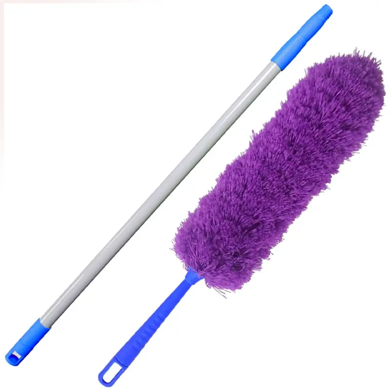 Microfiber Feather Duster  Extendable & Bendable DustersPurple