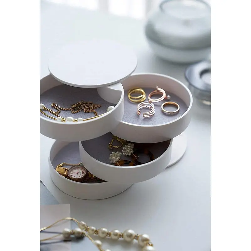 Monar Plastic Round Accessory Organizer 4 layers / M-110