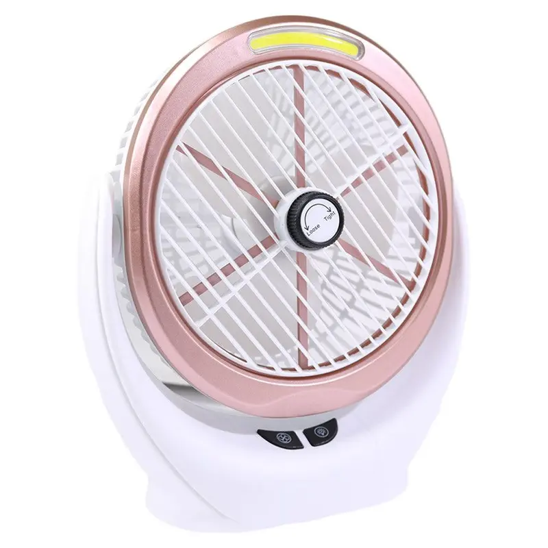 Multifunction Cob Light Desktop Fan Usb Charging / 245-17Gold Rose
