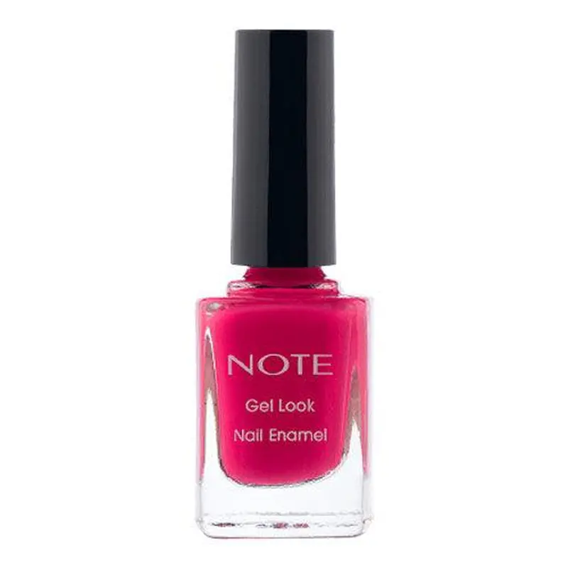 NOTE GEL LOOK NAIL ENAMEL 08 FUCHSIA PEONY /3089