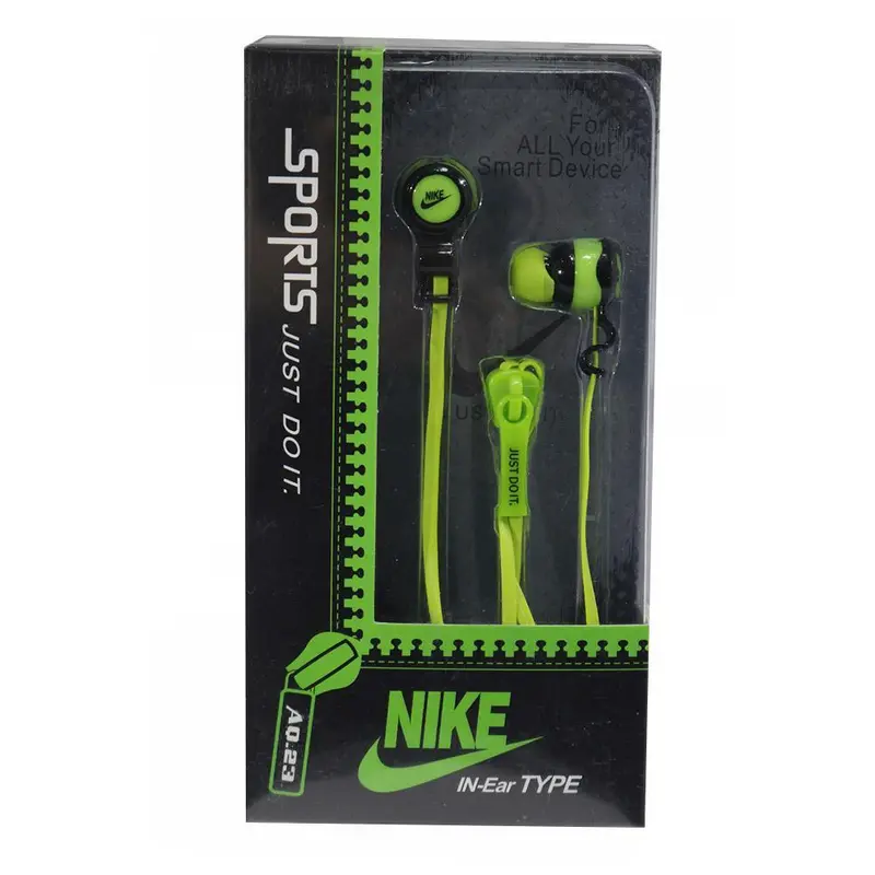 Nike Earphone IN-Ear TYPE AQ-23Green