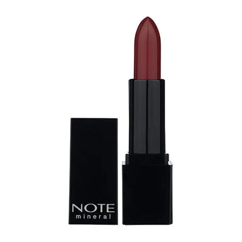 NOTE MINERAL SEMI MATTE LIPSTICK 04 BURN RED