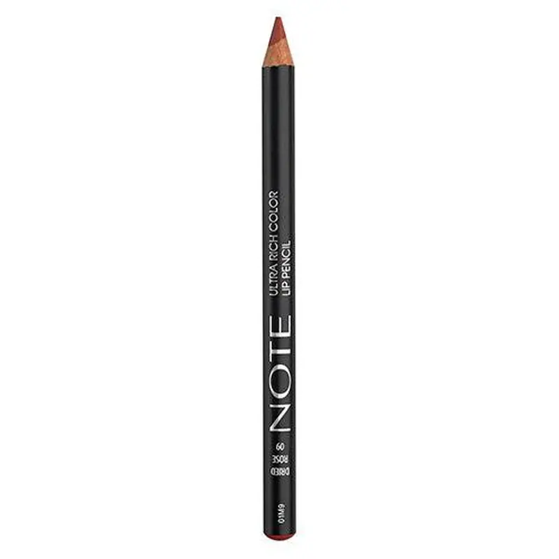 NOTE ULTRA RICH COLOR LIP PENCIL 09 DRIED ROSE