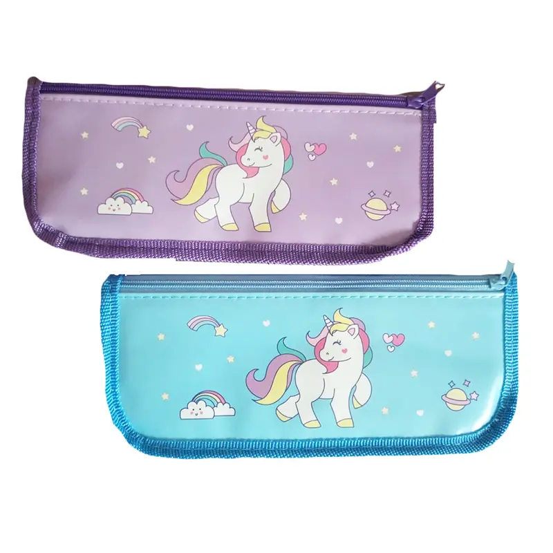 Pencil Case For KidsUnicorn Blue