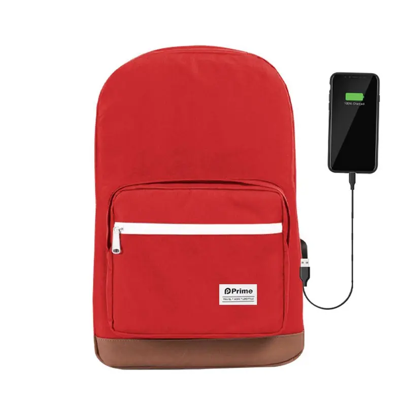 Prime 18 Inch Back Pack With USB Port