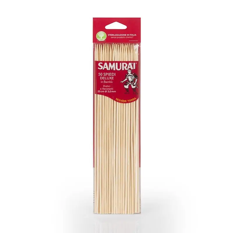 Samurai 50 Deluxe Long Bamboo Skewers / S938