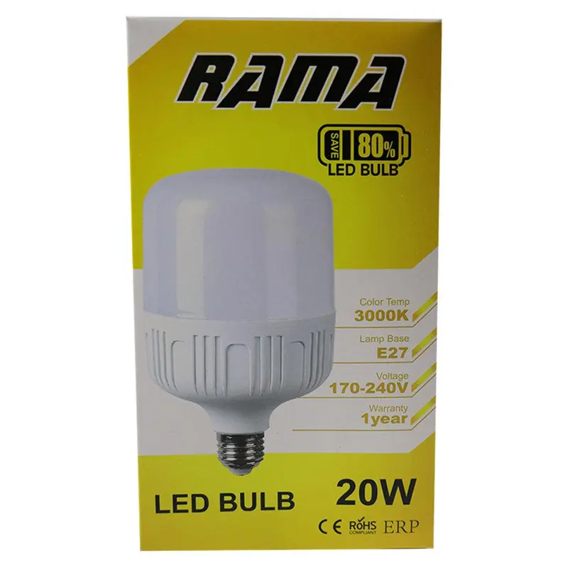 RAMA Led Bulb Warm Light 20 W