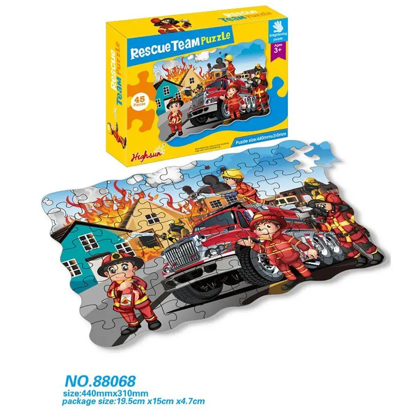 Rescue Team 45 pcs Puzzle
