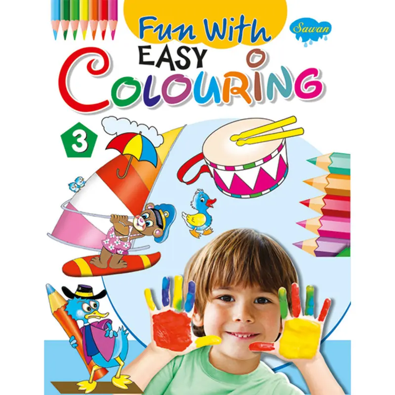 Sawan  Fun with Easy Colouring - 3