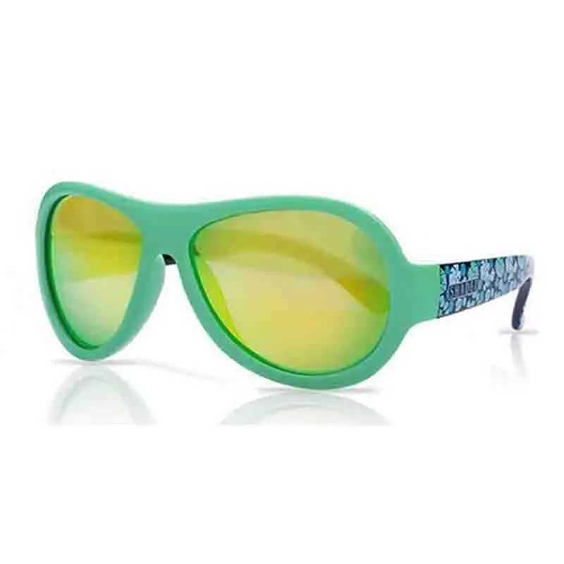 Shadez SHZ44 Sunglasses Leaf Print Green Junior Ages 3-7 years