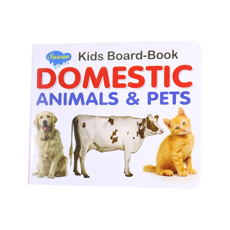 Sawan Kids Board-Book Domestic Animals & Pets