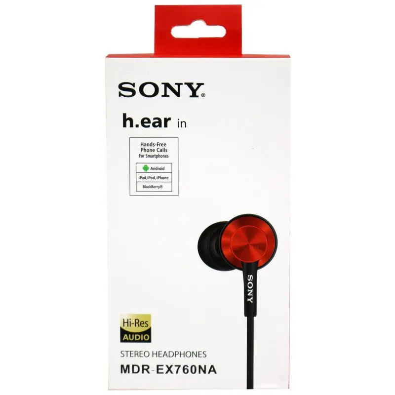 Sony Stereo Headphone MDR-EX760NA