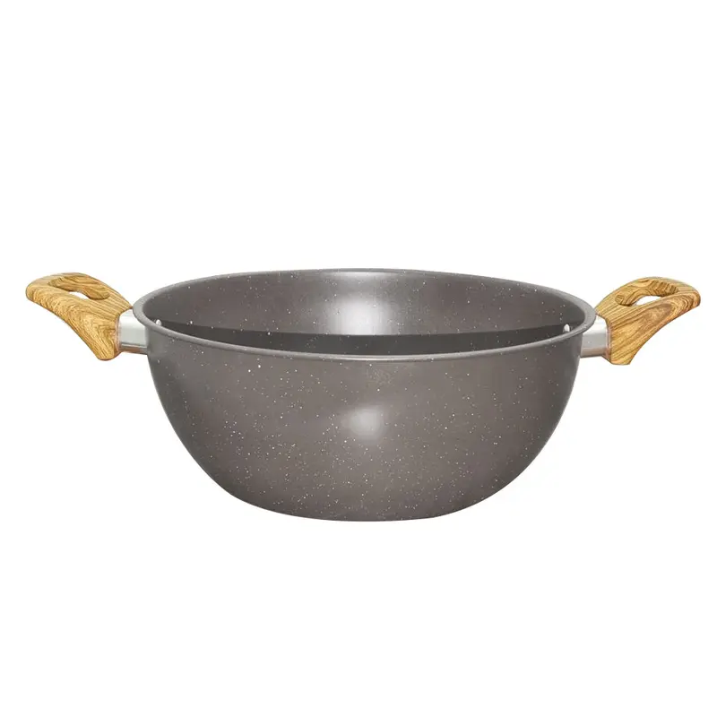 Stewpot Granite Non Stick Stone  27x27x10 cmGrey