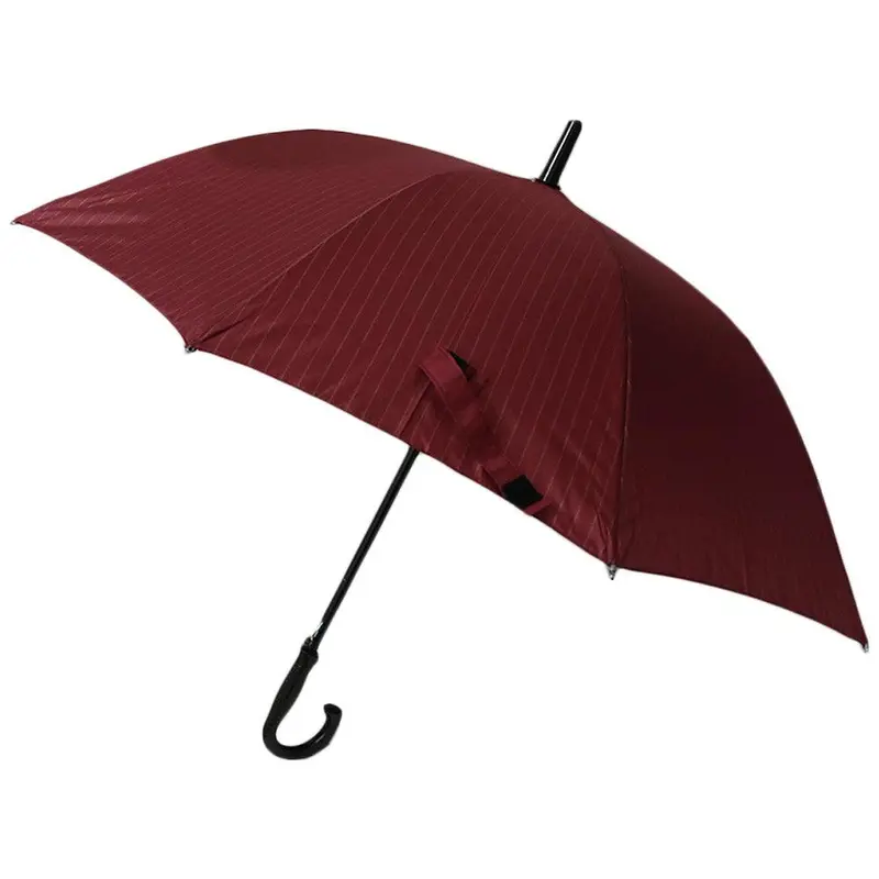 Striped Winter Umbrella / 014Bordo