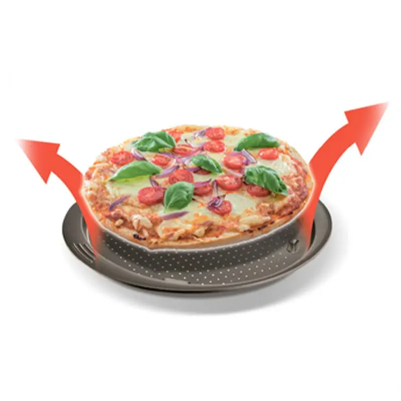 Tefal Easy Grip Gold Perforated Pizza Pan 34 cm / J1629045