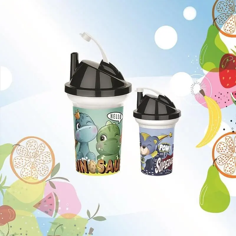 Titiz Plastik Tedy Cup 300ml - 10ozLittle Mons