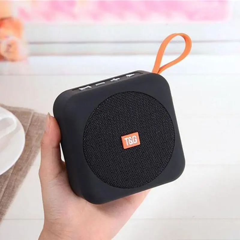 TG505 Mini Wireless Bluetooth Speaker Portable Stereo Music Outdoor Handfree Speaker For iPhone For SamsungBlack