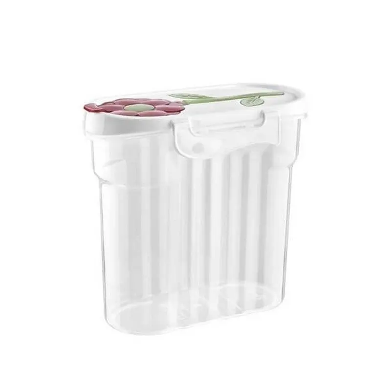 Titiz Plastik Daisy Storage Box / 1700ml - 57,48 ozRed