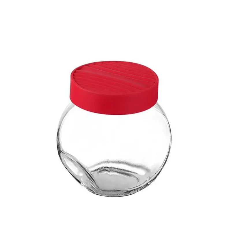 Titiz Plastik Mood Jar KC-285/ 500 ml - 16,90 ozRed