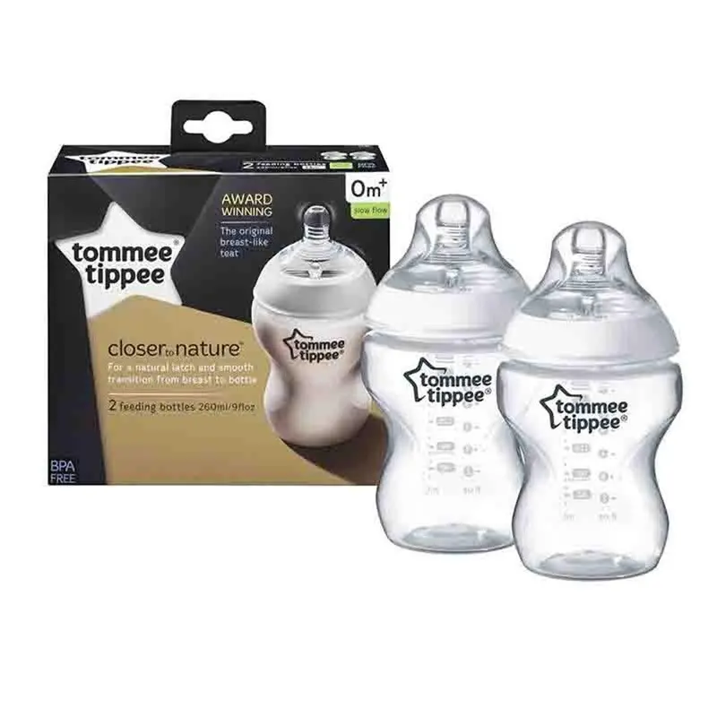 Tommee Tippee 260ml Twin Pack Tommee Tippee Bottles /225207