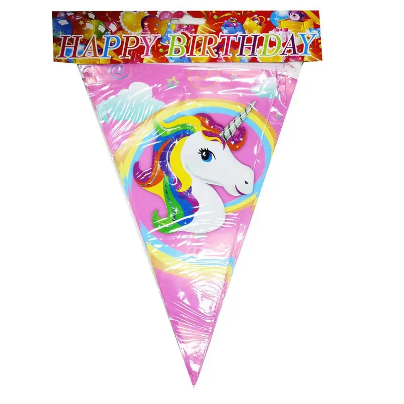 Unicorn-Flag Banners ( 10 Pcs) / AB-67