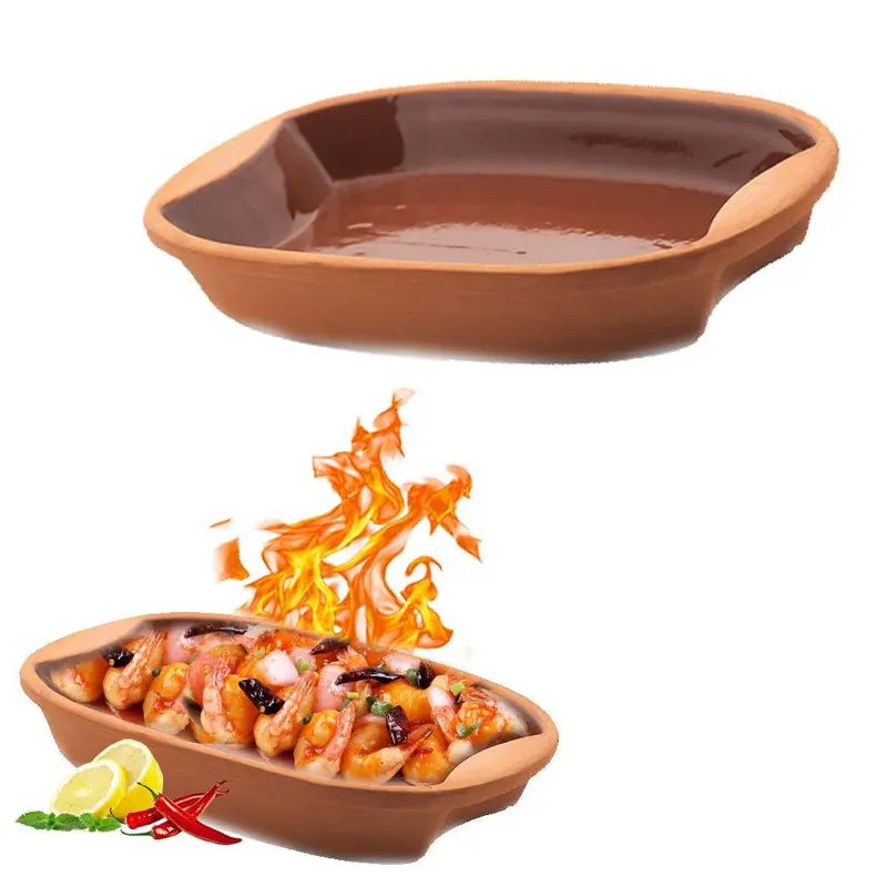 Via comlekci Pottery Rectangle Oven Tray / 20422