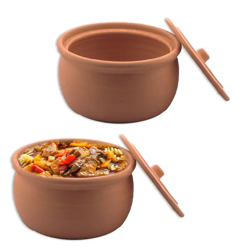 Via Pot Pottery Casserole Big / 22587