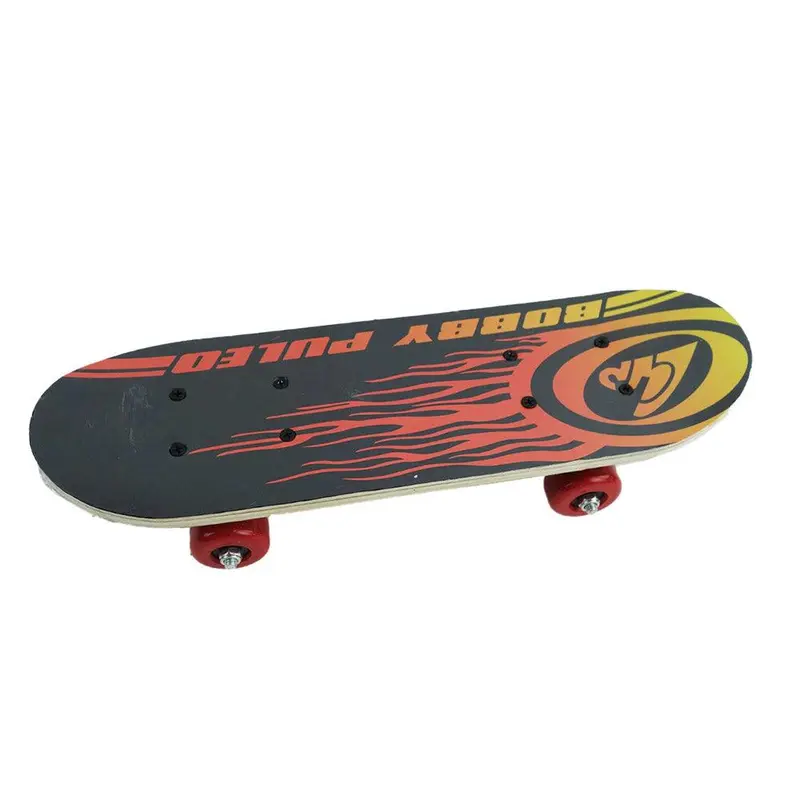 Wooden Skateboard Large  / E-571Bobby Puleo